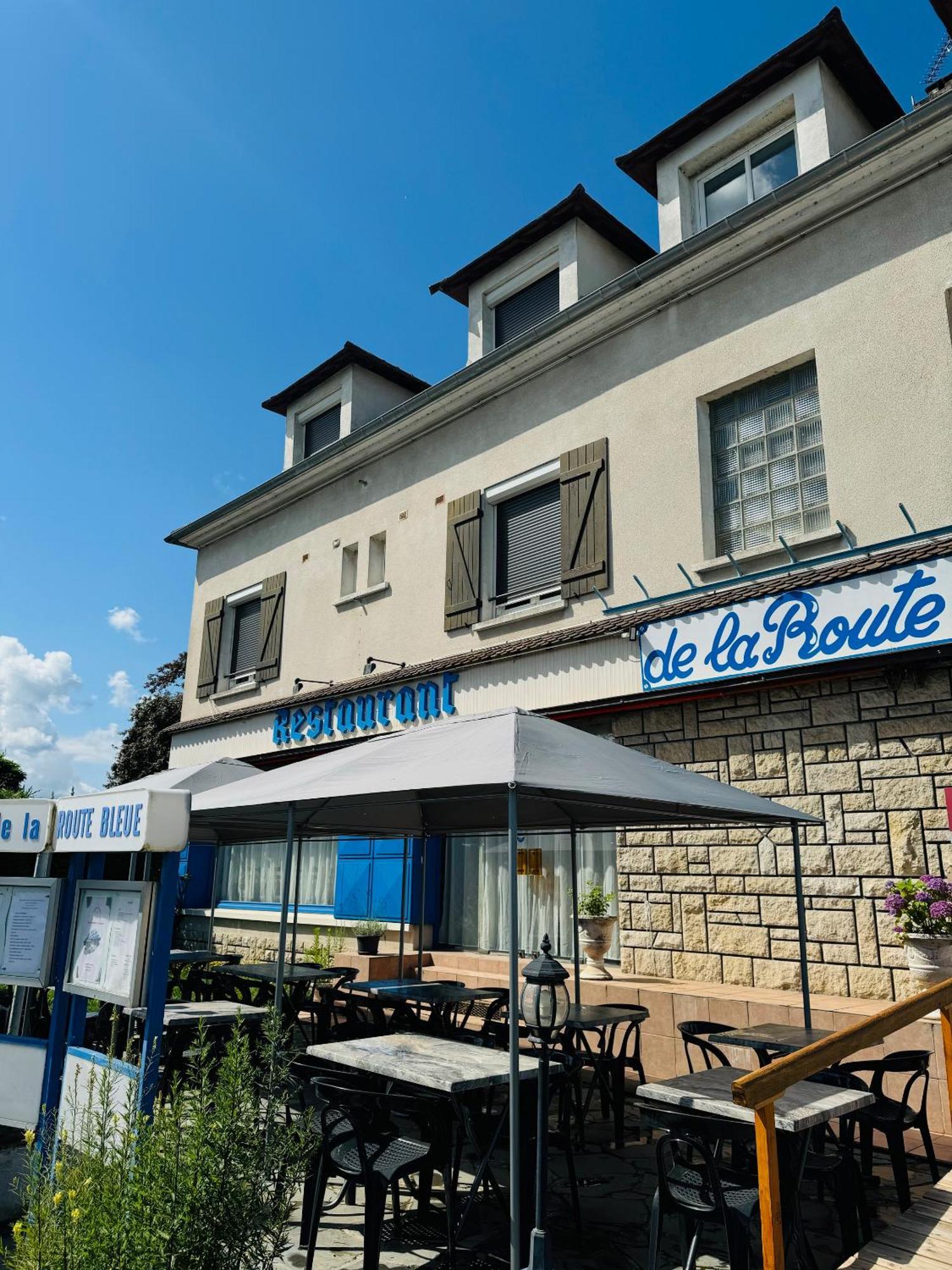 Hotel Le Relais De La Route Bleue Saint-Loup  Exterior foto